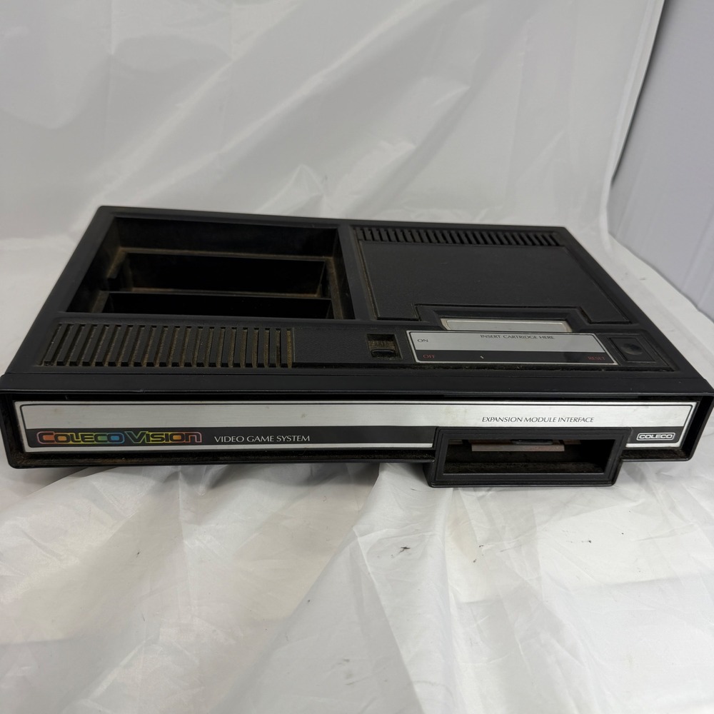 Vintage ColecoVision Video Game System Console Unit Untested For Parts Repair